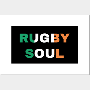 Ireland rugby design Posters and Art